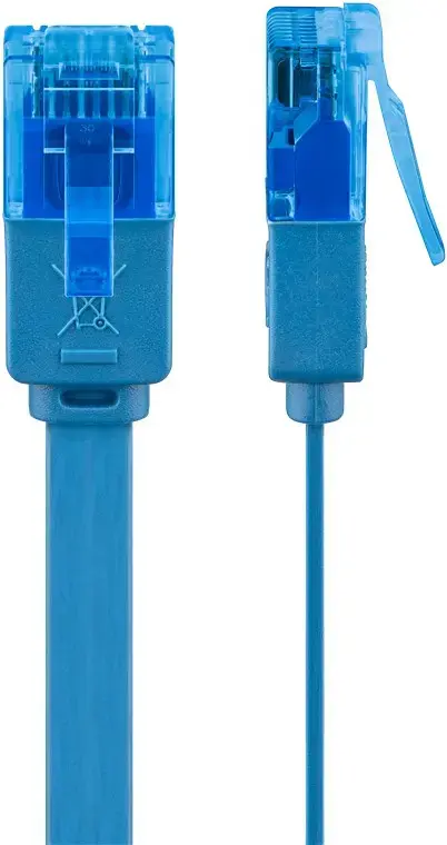 Плоский патч-кабель CAT6A GOOBAY — 1 м Photo 3