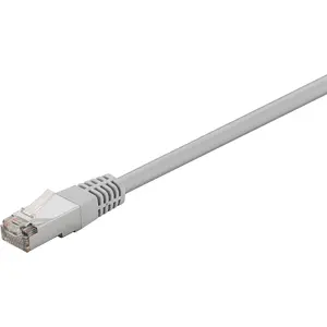 Сетевой кабель GOOBAY 73081 — Cat5e F/UTP (FTP), 10 м, RJ-45—RJ-45, серый, с золотым напылением контактов