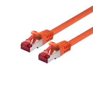 Networking cable LOGON TCR66SS070O Cat6 S/FTP (S‑STP) Orange, RJ‑45–RJ‑45, 7 m
