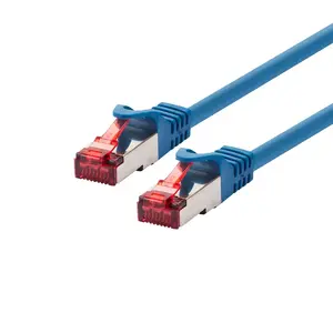 Сетевой кабель Good Connections LOGON TCR66SS300B Cat6 S/FTP (S‑STP) синий 30 м RJ-45–RJ-45