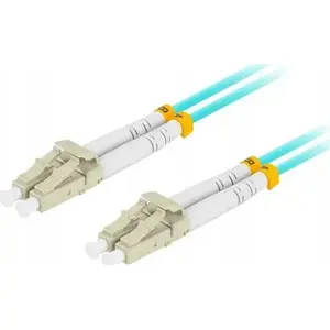 Волоконный патч-корд LANBERG LC/UPC–LC/UPC дуплекс MM OM3 50/125 LSZH 3,0 мм 10 м aqua