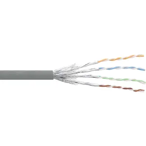 Patch Cable InLine S/FTP PiMF Cat.6 AWG27 PVC, 100 m, grey