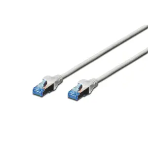 Patch cord DIGITUS CAT 5e F-UTP 1 m, RJ-45–RJ-45, grey