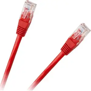 Patchcord RJ45 0.5 m, RBLINE, red, Cat6, shielded/unshielded unspecified