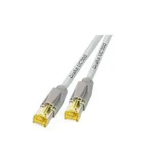 Networking cable No name RJ45 S/FTP Cat6a 2 m, S/FTP (S‑STP), white
