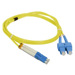 Оптический кабель ACT Alantec FOC-LCSC-9SMD-1, 1 м, G.652D, LC–SC, 9 мкм, жёлтый