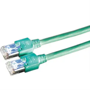 Сетевой кабель LEONI-KERPEN 21.08.9123 Cat5e SF/UTP (S-FTP) зелёный 2 м RJ-45–RJ-45