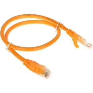 Patchcord (Ethernet cable) RBLINE RJ45 0.5 m — Cat6, orange, RJ45 connectors