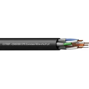 Networking cable Procab CCT65F-CCA/3 CAT6A U/FTP solid 23 AWG (0.25 mm) EN50399 CPR Eur