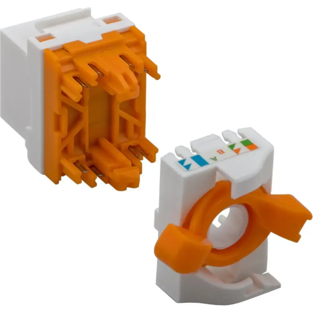 TECHLY IWP-MD C6/UROTT Keystone RJ45 CAT6 jack Photo 3