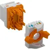 TECHLY IWP-MD C6/UROTT Keystone RJ45 CAT6 jack Photo 3