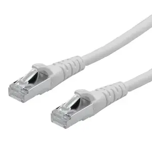 Патч-корд ROLINE Cat.6 S/FTP, компонентный уровень, безгалогеновый, серый, 3 м