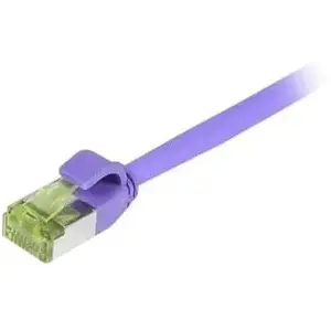 Slimline round pink network cable No name RJ45 CAT6A 0.15 m SSTP/SFTP 500 MHz AWG28 TPE LSZH Superflex