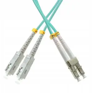 Патчкорд No name MM SC/UPC — LC/UPC дуплекс 1 м 50/125 OM3 3,0 мм