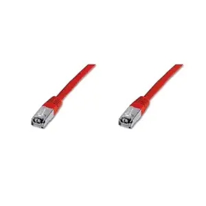 Сетевой патч-кабель DIGITUS CAT5E FTP, 7,0 м, красный