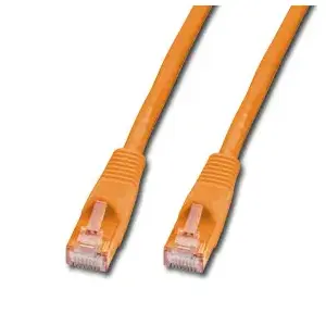 Networking cable LOGON UTP Cat6 7 m, RJ-45—RJ-45, 1000 Mbit/s, orange