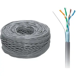 Cabletech FTP Cat5e computer network cable, Cabletech KAB0104, twisted-pair shielded Ethernet cable