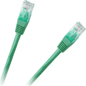 Патч-корд UTP 8p штекер‑штекер 1,0 м CCA зелёный Cat.6e No name