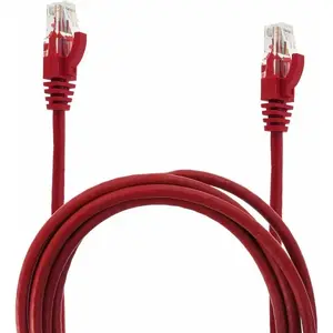 UN UTP Cat6e savienojuma kabelis 1,5 m sarkans