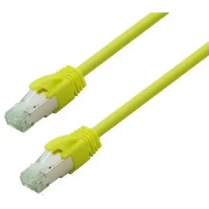 Network patch cable Tecline Cat 7 S/FTP T138 GHMT, yellow, 5.0 m