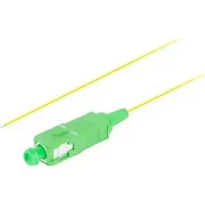 Fiber optic pigtail LANBERG SC/APC single-mode (9/125 G.657.A1), semi-tight 2 m, yellow