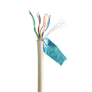 Network cable GEMBIRD Cat.5e FTP 305 m, grey, Cat5e standard