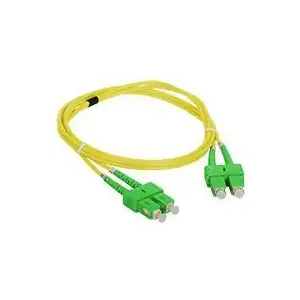 Fiber optic patch cord Alantec SC/APC–SC/APC duplex singlemode 9/125 µm 1.0 m