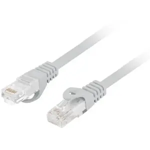 Patchcord LANBERG Category 6 UTP LSZH copper 15 m gray Fluke passed