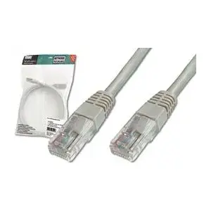 Patch cord DIGITUS Category 5e UTP gray 15 m