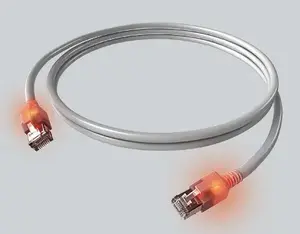Сетевой кабель EASYLAN Cat6a S/FTP (S-STP) 2 м, RJ-45 — серый