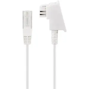 Телефонный кабель GOOBAY 60668 — 6 м, TAE (F) на RJ-45, белый