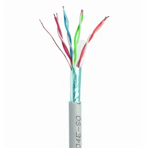 Networking cable GEMBIRD Cat5e F/UTP (FTP) Grey 100 m