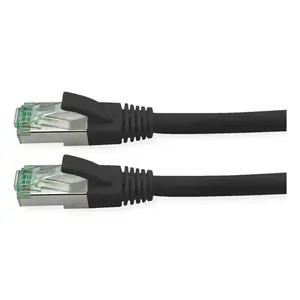 Сетевой кабель ROLINE Recycled Material 21.45.3257 от XXX_Assmann (Digitus) — Cat6a S/FTP (S‑STP), RJ‑45—RJ‑45, 10 м, чёрный