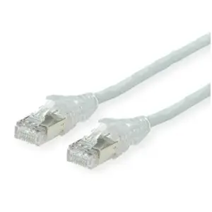 Патч‑кабель Datwyler категория 6A (класс EA) S/FTP CU 7702 flex LSOH перекрёстный серый 15 м