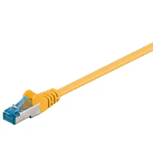 Networking cable GOOBAY 93679 Cat6a S/FTP (S-STP) 1 m RJ‑45 gold‑plated contacts