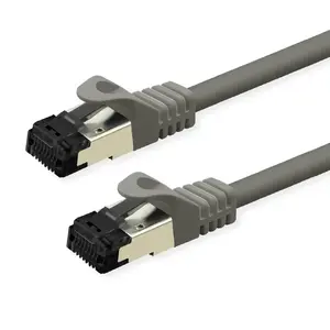 Сетевой кабель Triton 21.99.1801 Cat8.1 S/FTP (S‑STP) серый 1 м RJ-45–RJ-45
