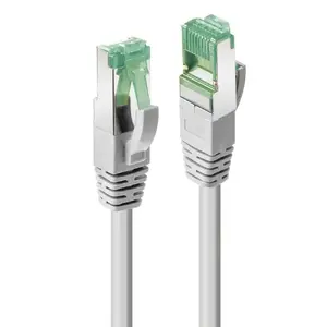 Патч‑кабель Ethernet Lindy Cat.6A S/FTP TPE 0.3 м, RJ45–RJ45, серый