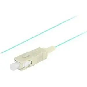 Оптический пигтейл LANBERG SC/UPC OM3 многомодовый 50/125 мкм 2 м aqua