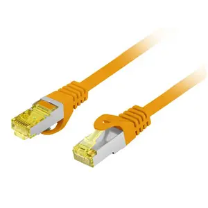 LANBERG networking cable Cat6a S/FTP (S-STP) 5 m Orange, RJ-45 to RJ-45