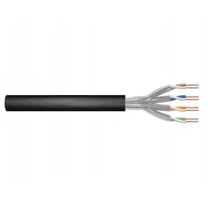 Āra instalācijas kabelis DIGIT Cat.5e U/UTP Fca AWG24/1 PE 305 m melns