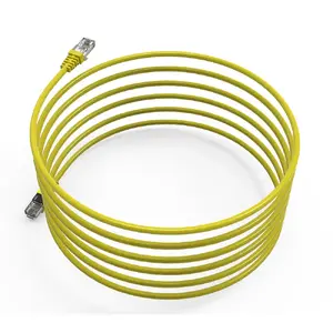 Tīkla kabelis Wirewin Inca CAT6 RJ45 5 m, U/UTP (UTP), dzeltens