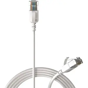 Network cable Procab CSD560W/0.5 — Slimline CAT6A U/UTP RJ45 to RJ45, 0.5 m, white