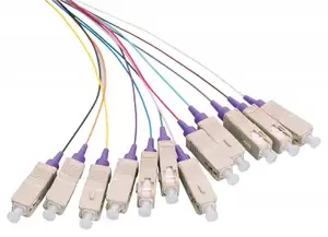 Кабель оптический DIGITUS LOGON LFP035 2 м, OM4, 12× SC разноцветный