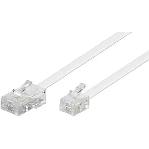 Modulārais telefona kabelis GOOBAY JAB-852486, 6 m, RJ-45 uz RJ-11/RJ-14