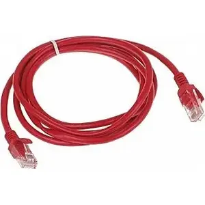 Patchcord RBLINE RJ45 1,8 m, sarkans — Ethernet tīkla kabelis, garums 1,8 m