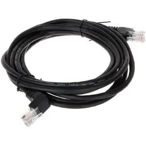 Patchcord RJ45 3.0 m — No name — RJ45/3.0-PK/B, 3.0 m Ethernet cable, twisted-pair