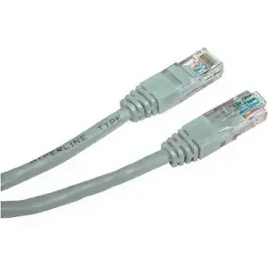 Патч‑кабель Ethernet Logo RJ‑45—RJ‑45 кат.5e U/UTP серый 10 м