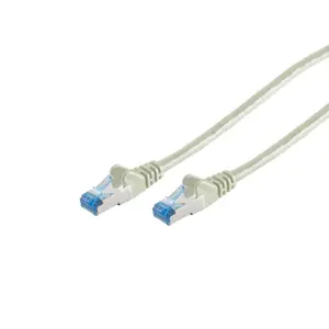 Patchcord S/CONN maximum connectivity 75711 – патч‑кабель Cat6a S/FTP (S‑STP) 20 м, серый, RJ‑45 с позолоченными контактами