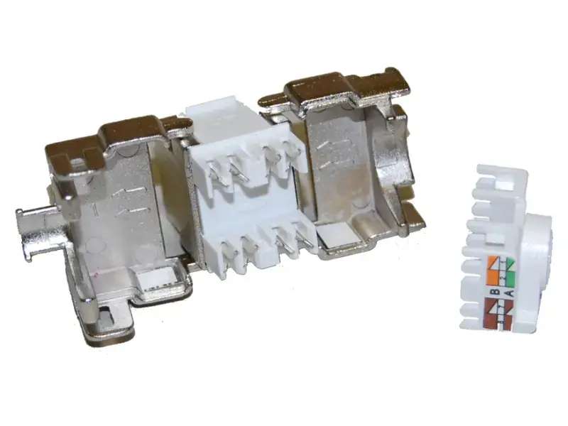 ACT Alantec MB002 RJ45 female металлический разъём Photo 2