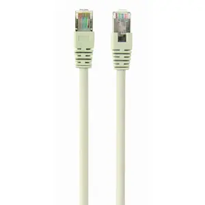 Networking cable GEMBIRD PP22-20M Cat5e 20 m RJ-45–RJ-45 beige, gold-plated contacts